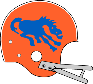 Denver Broncos 1962 Helmet Logo iron on transfers for clothing
